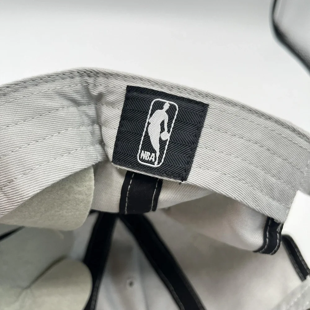 Indiana Pacers 47 Brand Clean Up Hat Strap Back One Size Gray NBA Basketball NEW
